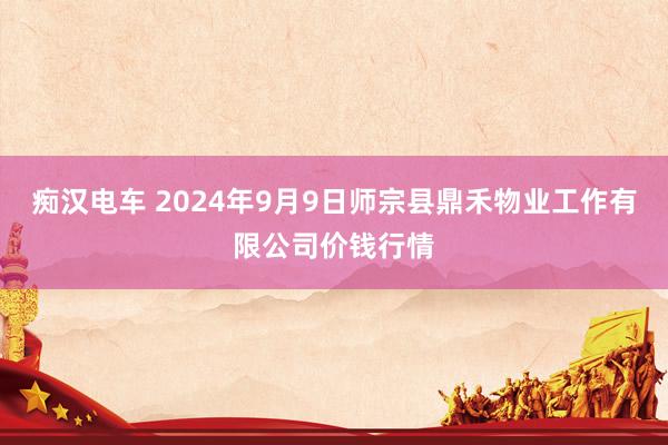 痴汉电车 2024年9月9日师宗县鼎禾物业工作有限公司价钱行情