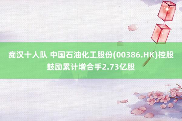 痴汉十人队 中国石油化工股份(00386.HK)控股鼓励累计增合手2.73亿股