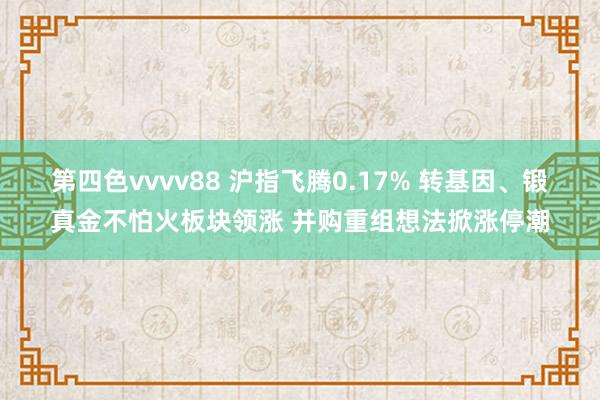 第四色vvvv88 沪指飞腾0.17% 转基因、锻真金不怕火板块领涨 并购重组想法掀涨停潮