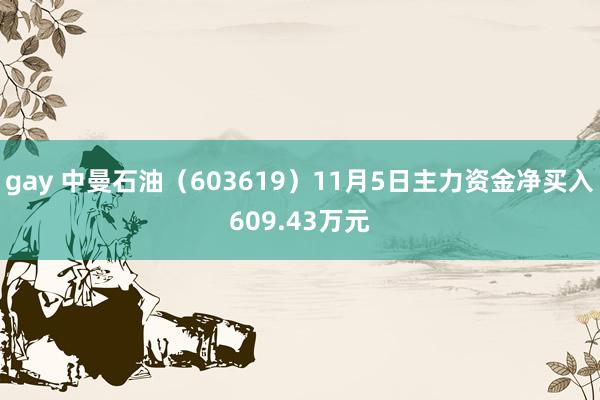 gay 中曼石油（603619）11月5日主力资金净买入609.43万元