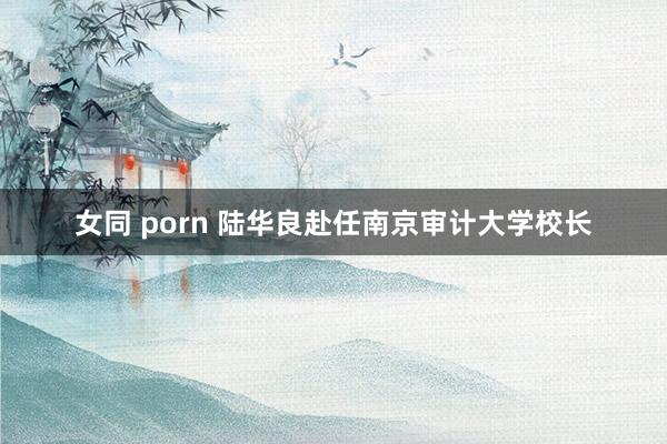 女同 porn 陆华良赴任南京审计大学校长