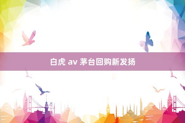 白虎 av 茅台回购新发扬