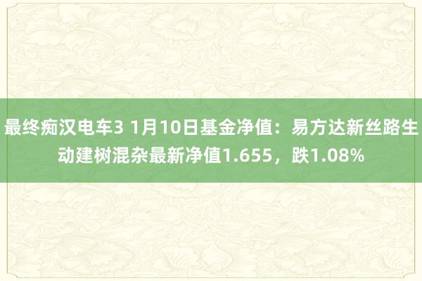 最终痴汉电车3 1月10日基金净值：易方达新丝路生动建树混杂最新净值1.655，跌1.08%